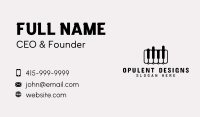 Abstract Piano Keys Business Card Image Preview