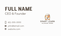 Cute Dog Baker Business Card