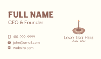 Stage Business Card example 1