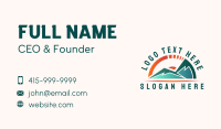 Mountain Nature Gauge Business Card Design