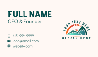 Mountain Nature Gauge Business Card