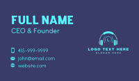Music Studio Podcast Business Card