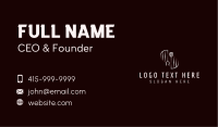 Grill Cooking Eatery Business Card