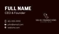 Grill Cooking Eatery Business Card