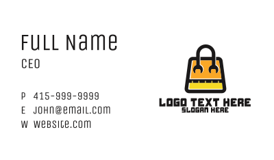 Tools Shop Business Card Image Preview