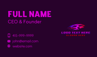 Fast Car Sports Business Card Design