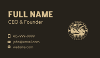 Pathway Mountain Road Business Card