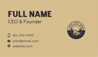 Cabin House Woods Business Card