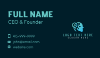 Artificial Intelligence Mind Business Card Design