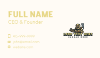 Pickaxe Business Card example 1
