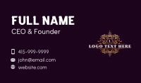 Luxury Vintage Boutique Business Card