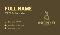 Kangaroo Business Card example 3