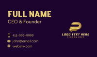 Metal Business Card example 3