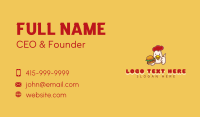 Chicken Burger Diner Business Card