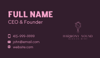 Mirror Business Card example 3