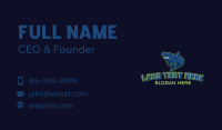 Wild Shark Gaming Business Card Design