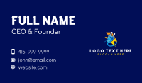 Electric Lightning Plug Business Card