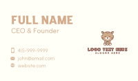 Burrito Kitten Catering Business Card