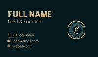 Luxury Business Emblem Business Card