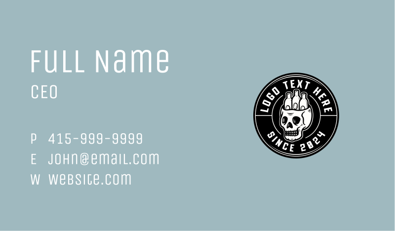 Pub Business Card example 2