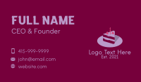 Cake Shop Business Card example 4