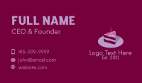 Wedding Cake Business Card example 3