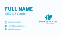 Plumbing Wrench Plunger Tool Business Card Design