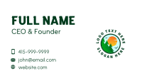 Pine Tree Forest Environment Business Card