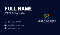 Technology Creative Digital Business Card Design