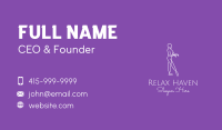 Performer Business Card example 2