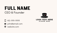 Top Hat Boutique Business Card