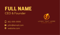 Outlet Business Card example 1