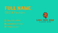 Brown Bird Mascot Business Card