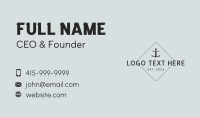 Naval Business Card example 4