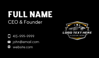 Car Automotive Garage Business Card