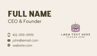 Wellness Candle Aroma Business Card