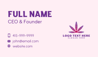 Natural Herbal Leaf Business Card Design