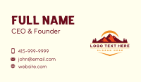 Nature Mountain Outdoor  Business Card