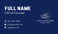 Yacht Club Sailing Business Card