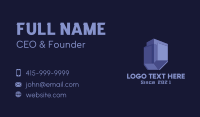 Clean Business Card example 3