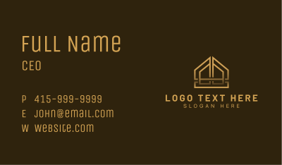 House Realty Broker Business Card