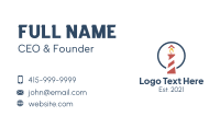 Lighthouse Candle Business Card