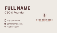 Leather Formal Shoes Business Card