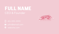 Clothing Line Business Card example 3