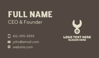 Grey Bull Wrench  Business Card