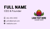 Rainbow Egg Business Card Design