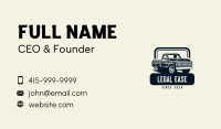 Pickup Truck Automotive Business Card