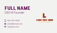 Geeky Business Card example 2