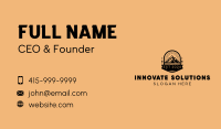 Outdoor Mountain Hiker Business Card