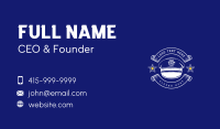 Police Academy Hat Business Card Design